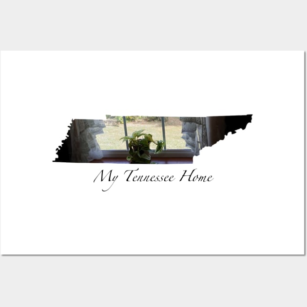 My Tennessee Home - Window Plant Wall Art by A2Gretchen